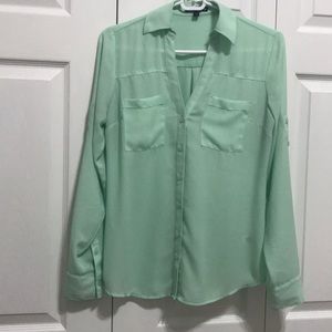 Express The Portofino Shirt Mint